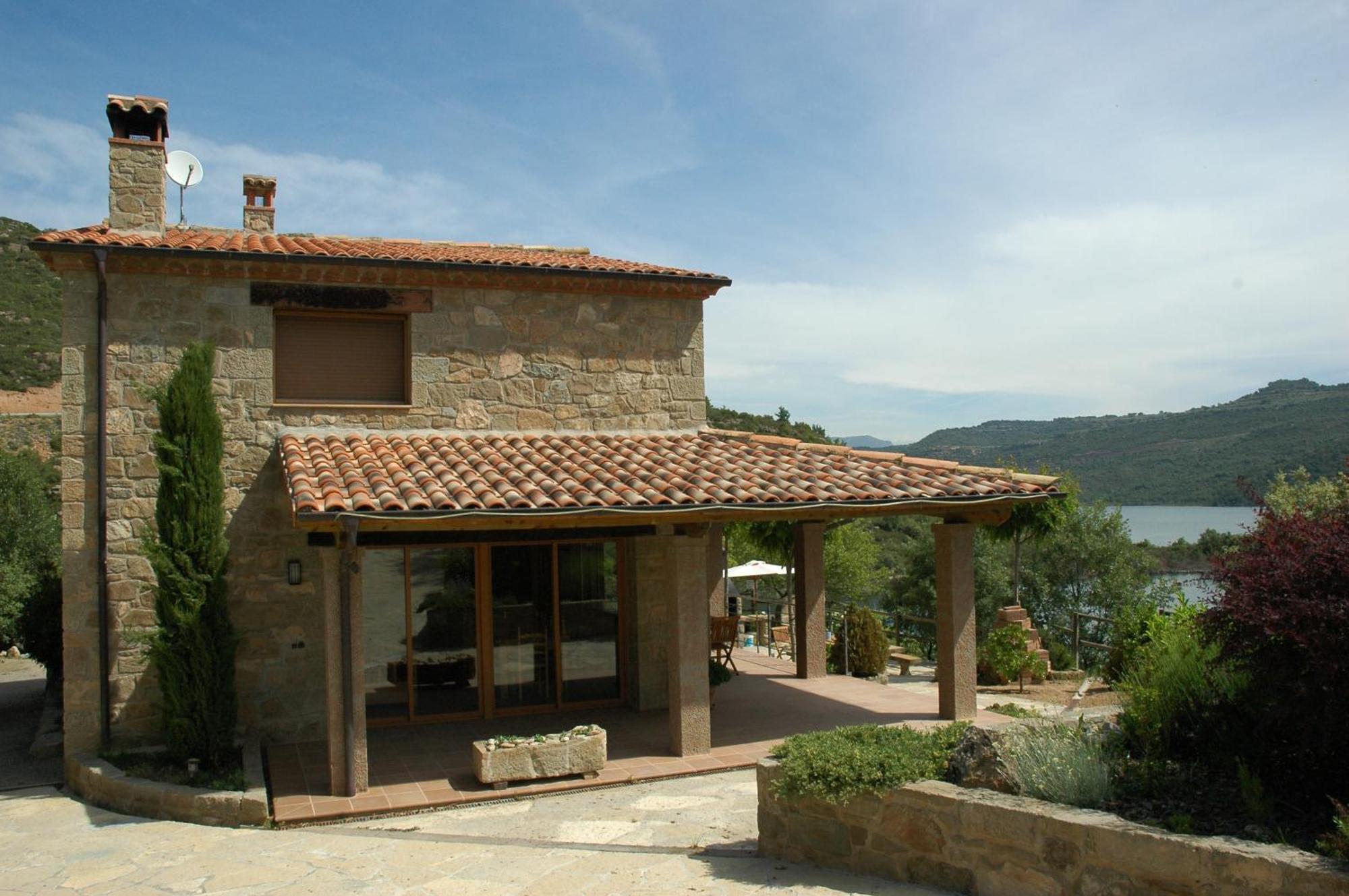 Penzion Casa Con Vistas Al Lago Y Con Piscina - Caso Nou La Baronia de Rialb Exteriér fotografie